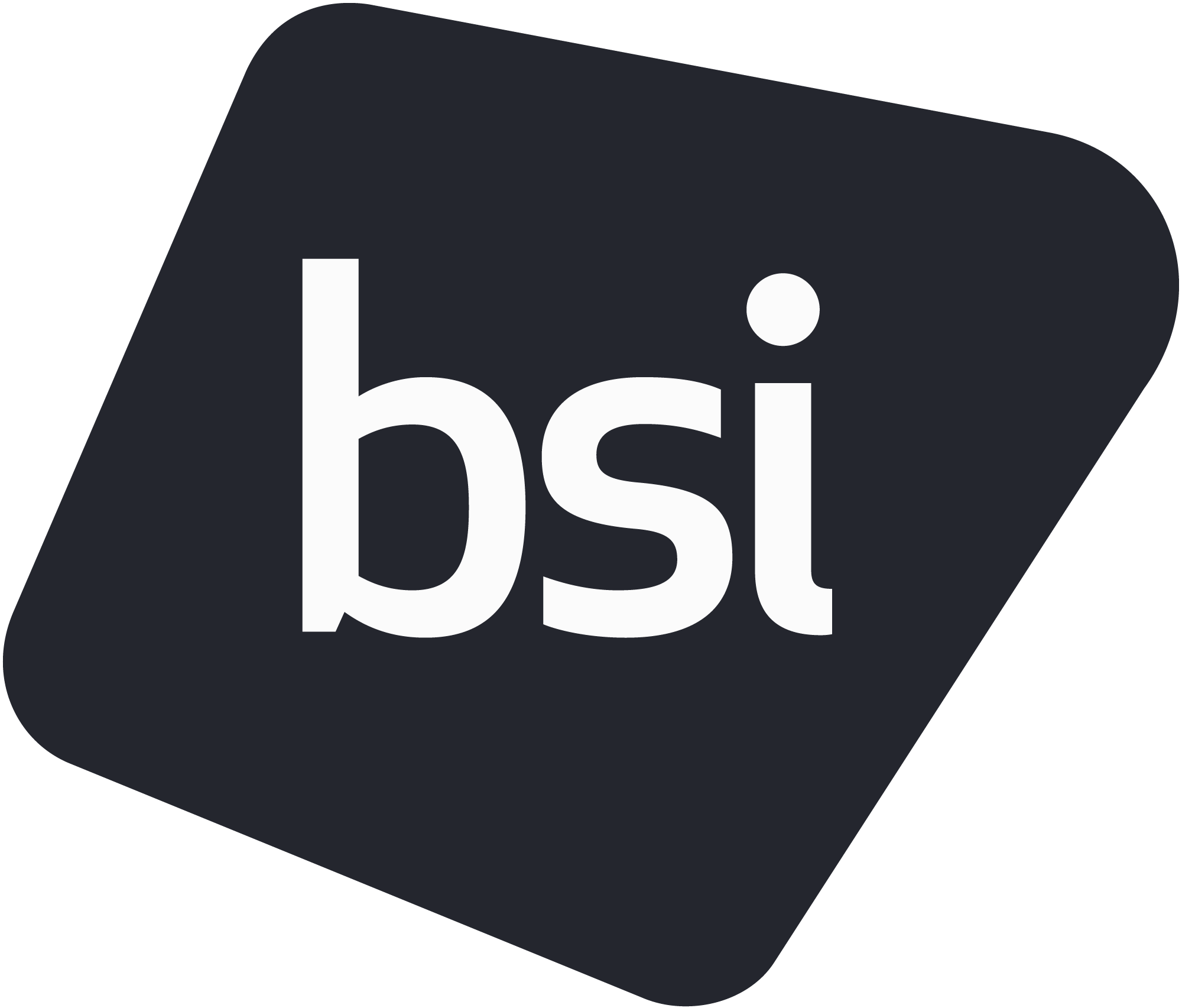 BSI logo charcoal